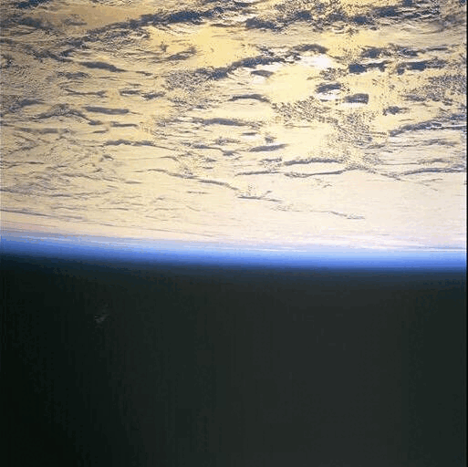 Original NASA animated GIF showing the so-called