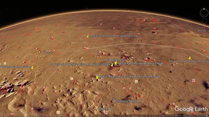 An elevated view of this site being analyzed (click for larger image)