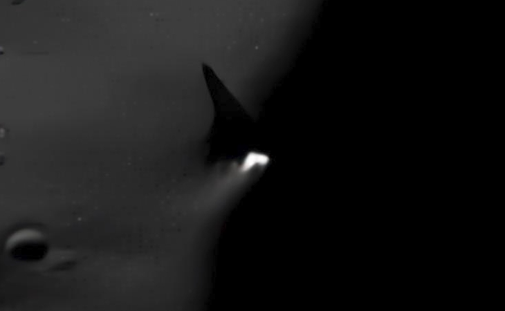 The monolith zoomed in