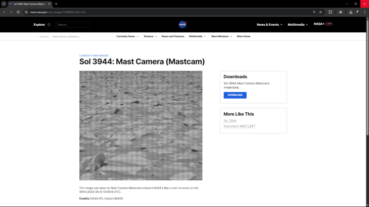 Original NASA source page (click for larger image)