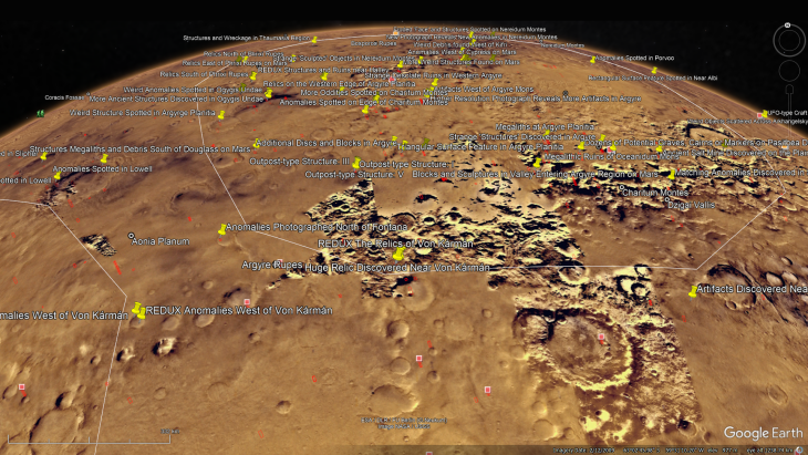 An elevated view of this site being analyzed (click for larger image)