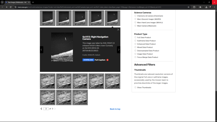 Original NASA source page (click for larger image)