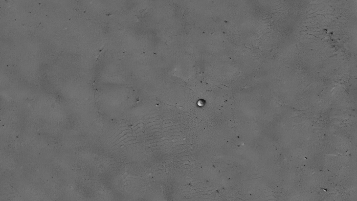 Upscaled image three times original size (click for larger image)