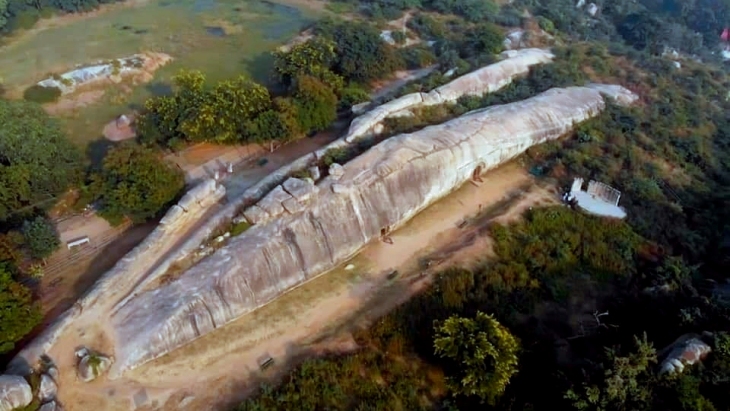 Barabar Hill found here on Earth (click for larger image) Credit: facebook.com/gbfindia