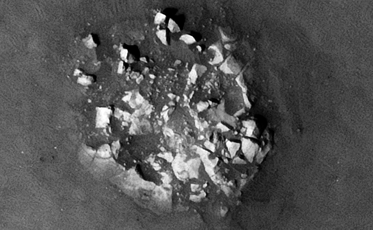 Circular structure ruins, is this perhaps a collapsed dome-like structure?