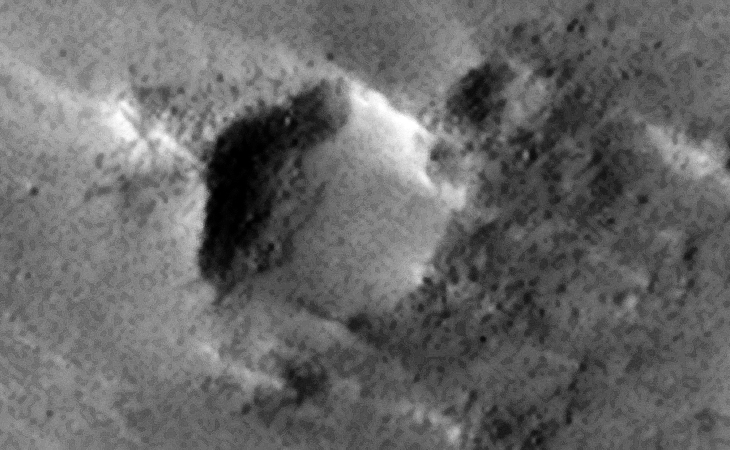 Open-pit mining quarry or craft impact site?