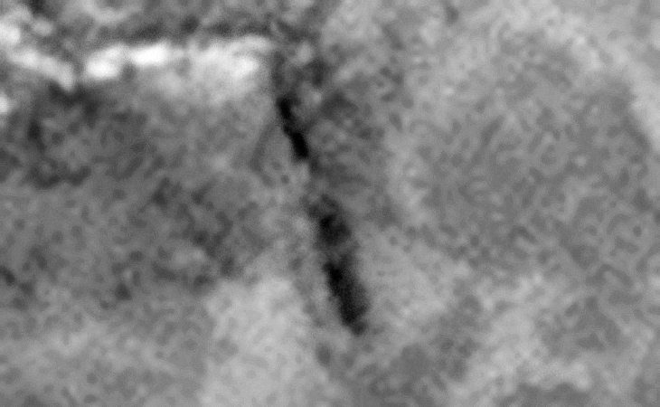 Rectangular oblong debris?