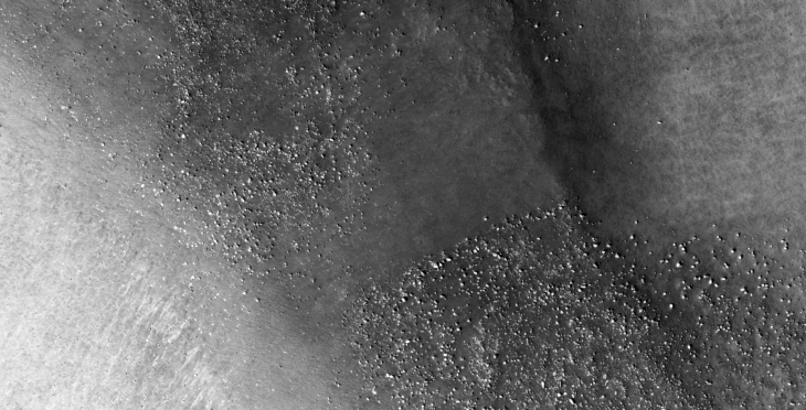 Partially Buries Megalithic Block or Structure (ESP_042486_2305 - Bottom Part)