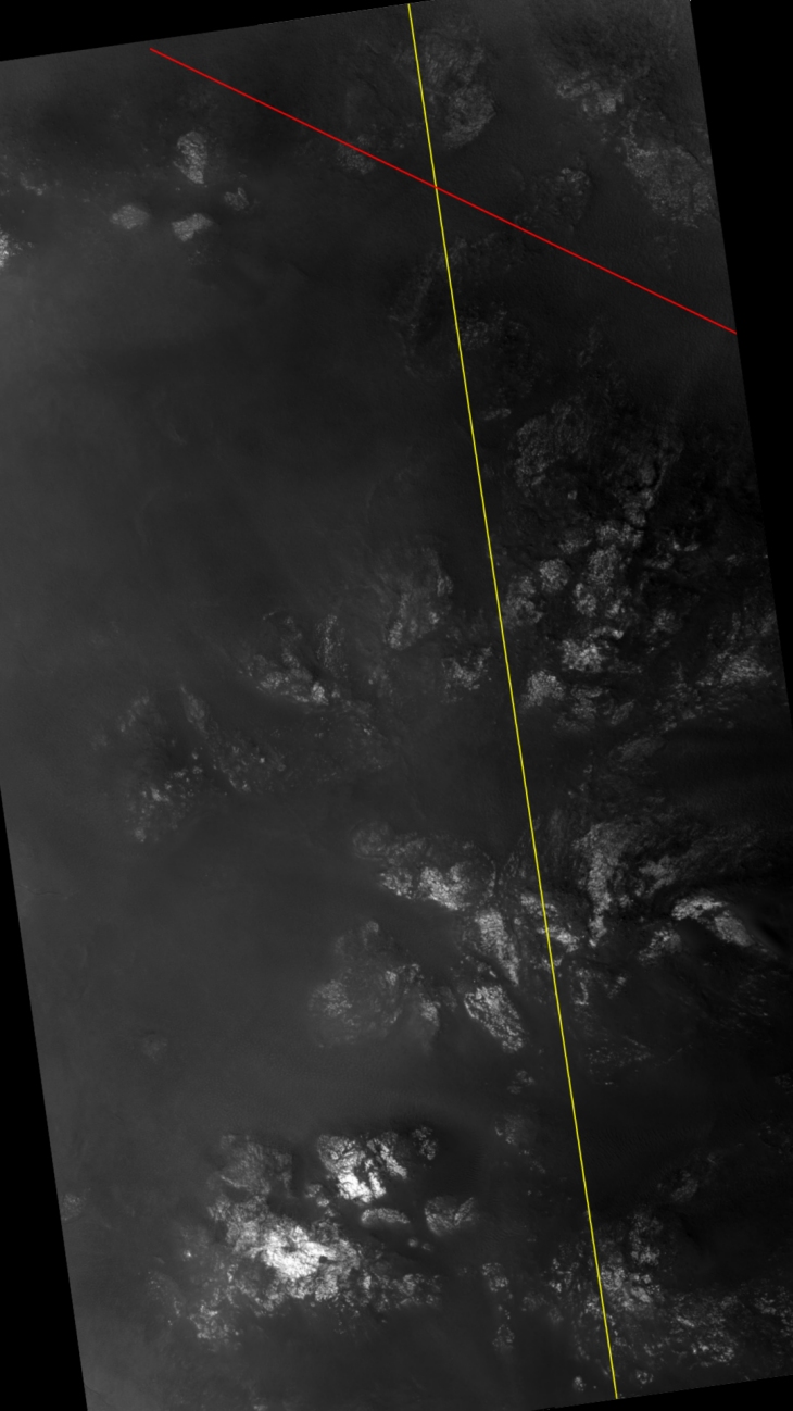 Kunowsky-Asimov (Yellow) and Kunowsky-Red Sea (Red) geometry lines - Original rotation
