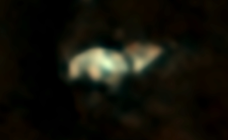 'Astronaut' and other technology spotted on Mars? - Crescent-shaped craft II