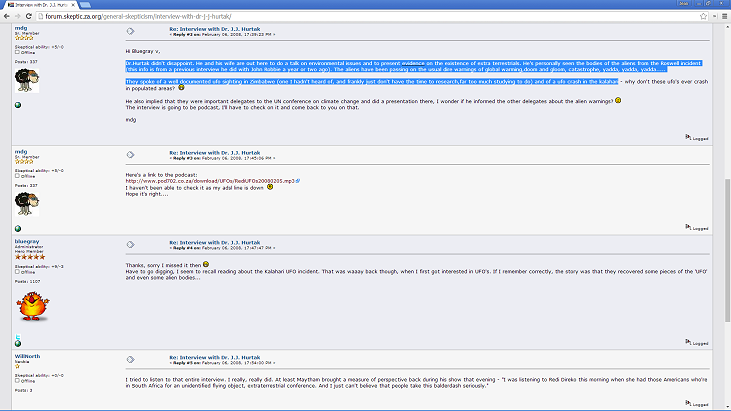Skeptic Forum SA