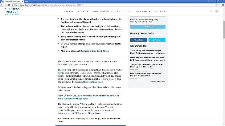 Business Insider Article