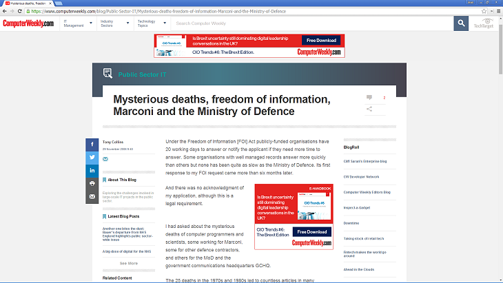 25 bizarre deaths - Source: computerweekly.com