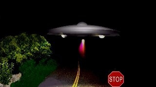 Craft landed next to the white middle line of the Pretoria–Bronkhorstspruit road - Source: ufocasebook.com